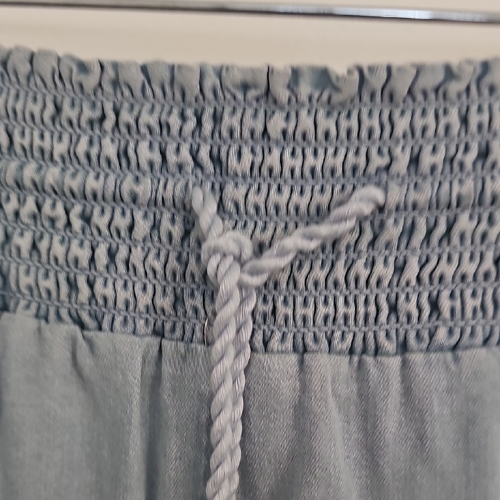 Westbound Light Blue Ruffled Mini Skirt - Picture 3 of 8